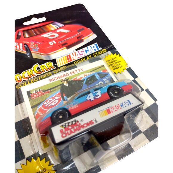 Vintage 1991 Racing Champions Richard Petty #43 STP Stock Car 1:64 Die-Cast NIP - Picture 4 of 7